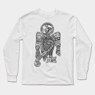 The Soaring Evangelist | The Symbol of the Gospel of John Long Sleeve T-Shirt